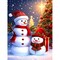 Christmas Diamond Painting Kits for Adults,Snowman Diamond Art for Adults Beginner,Diamond Dots Gem Art for Aesthetic Home Decor12x16Inch